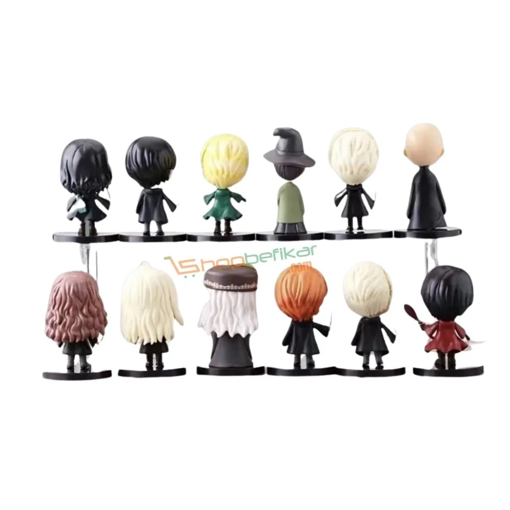 Harry Potter Miniature Figures Set (12 Pcs) | Collectible Fantasy Characters | Ages 6+ | Display & Decoration - Image 4