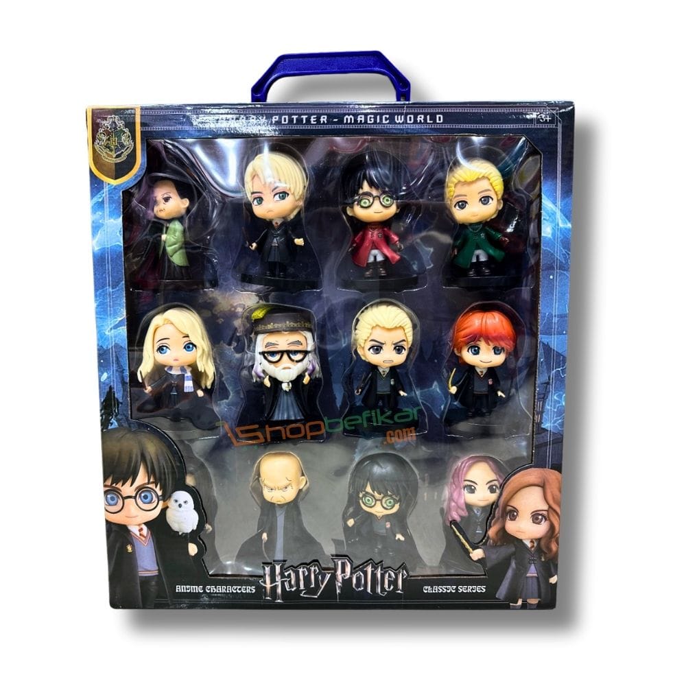 harry potter 12pcs figure set game Harry Potter Miniature Figure Set (12 Pcs) | Collectible Fantasy Characters | Desk & Shelf Decor | Shopbefikar