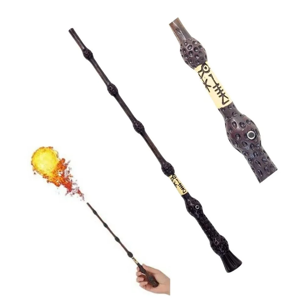 Harry Potter Style Fire Shooting Magic Wands | Premium Rechargeable Wizard Wands (40 cm) - Image 2
