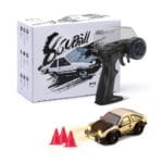 Buy 1/64 Scale Drift RC Car in India | Mini 4WD Proportional RC Sports Car with Replaceable Tires | Shopbefikar