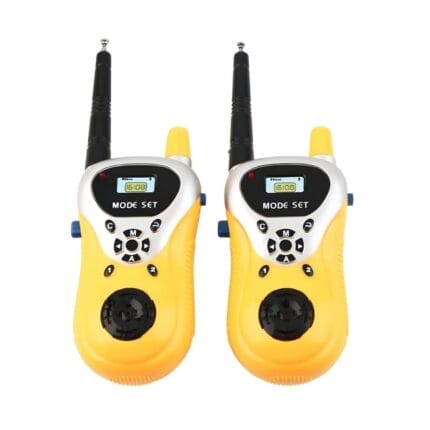Buy Kids Walkie Talkie Toy 2-Way Radio in India | 20 Meter Range | Yellow Pair | Shopbefikar