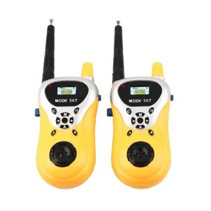 Buy Kids Walkie Talkie Toy 2-Way Radio in India | 20 Meter Range | Yellow Pair | Shopbefikar