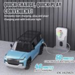 Moka U8 RC Electric SUV | 1:12 Scale Rechargeable Remote Control Car | Smart Features | Blue - Image 2