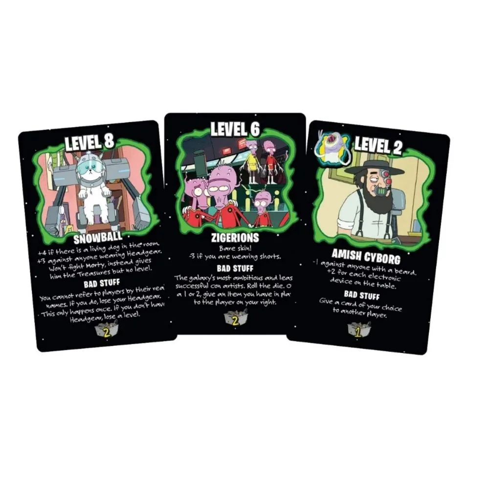 Munchkin Rick and Morty | Hilarious Adult Card Game | 3–6 Players | Age 17+ | 60–90 Min - Image 6
