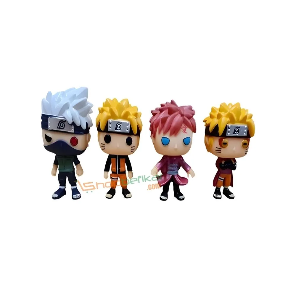 Naruto Funko Pop! Vinyl Figures – Premium Set of 4 | Anime Collectible Figurines | 4 Pcs | Age 6+ | Display Collectible - Image 2