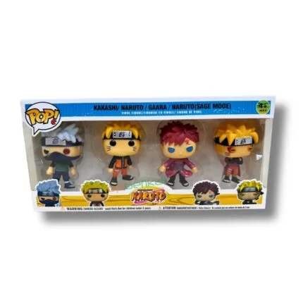 Naruto Funko Pop Set of 4 – Premium Anime Figurine Collection | Best Naruto Collectibles India | Shopbefikar