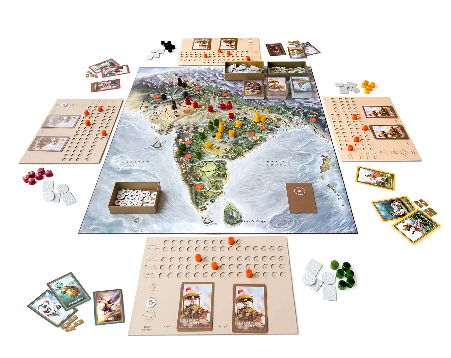 NAYAKAS Strategy Board Game | Indian Strategy Game | 2–4 Players | 14+ Years | 60–120 mins - Image 2