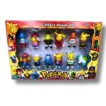 Pokemon 12 PCS Character Figure Set | Premium Vinyl Finish | Kids & Collector Toy | Age 3+