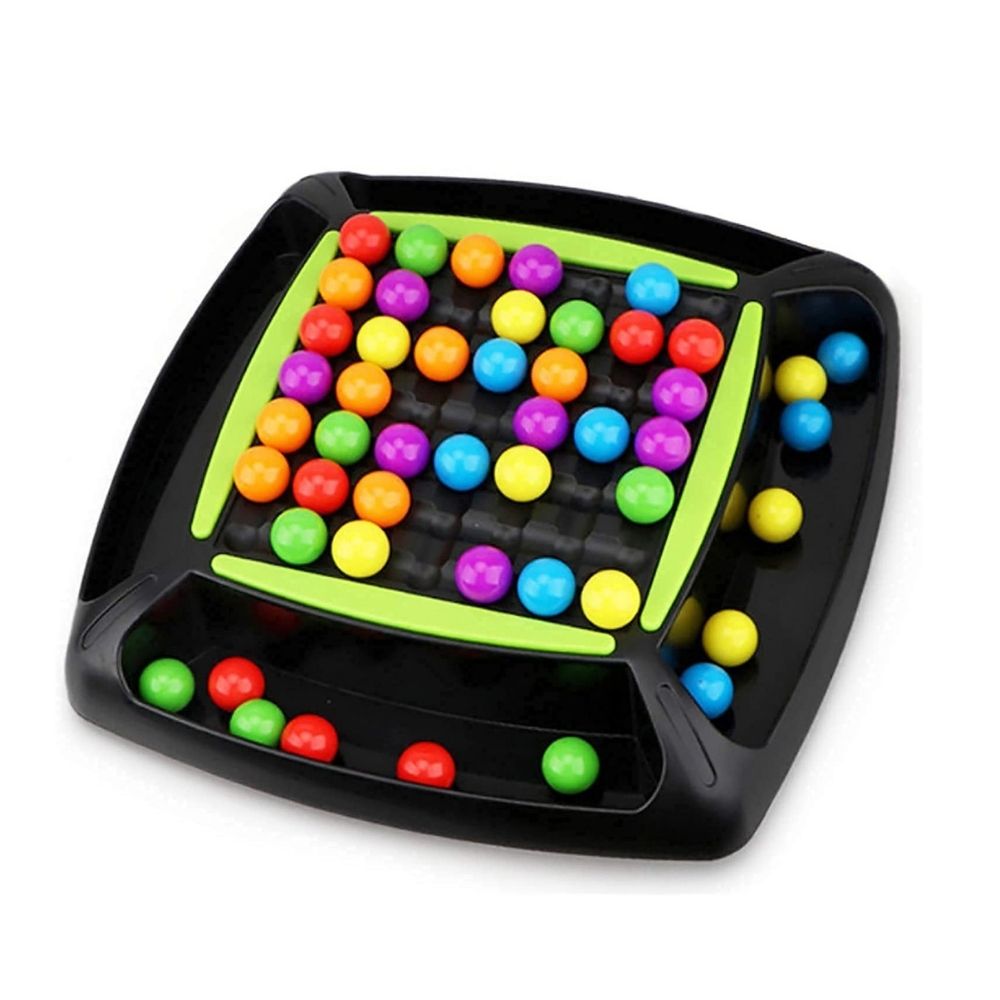 rainbow ball chess game-2 Buy Rainbow Ball Chess Puzzle Board Game Online in India | Family Puzzle Game 2–4 Players | Shopbefikar
