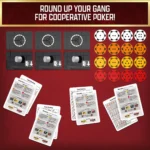 The Gang: Spiel | Cooperative Poker-Style Card Game | 3–6 Players | Age 10+ | 20–30 Minutes - Image 2
