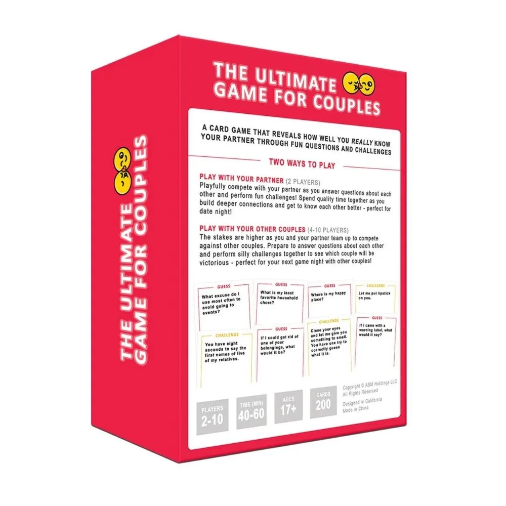 The Ultimate Game for Couples | Conversation Questions & Fun Challenges | Romantic Date Night Game - Image 5