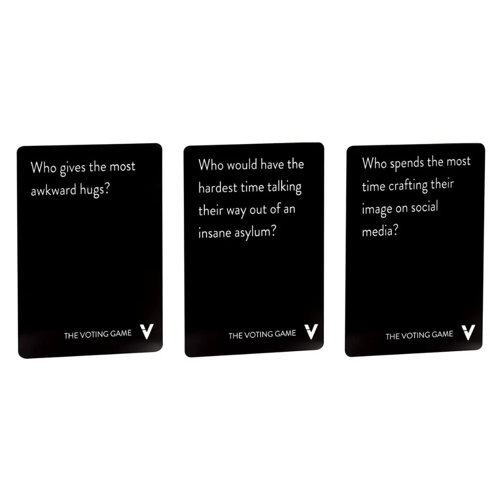 The Voting Game | Hilarious Adult Party Card Game | 3–10 Players | Fun Group Game Night - Image 2