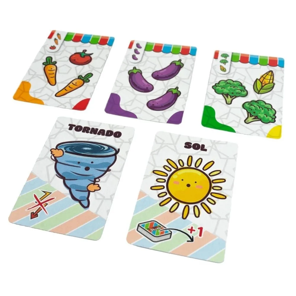 Vegetable Stock Card Game | Family Strategy Game | 2–6 Players | Age 7+ | 10–15 Minutes - Image 3