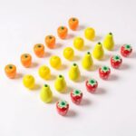 Wooden Fruit Shop | Pretend Play Grocery Market Toy | 24 Pcs Educational Set | Kids 3+ | Role Play Learning - Image 2