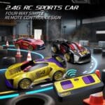 2-Player Infrared Battle RC Car Game | Shooting Action Racing Toy | 2 Players | Age 6+ | 25 Min Play - Image 4