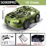 SG900Pro 2-in-1 RC Flying Car | Air-Ground Drone Vehicle | 1 Player | Age 8+ | 20 Min Play - Image 3