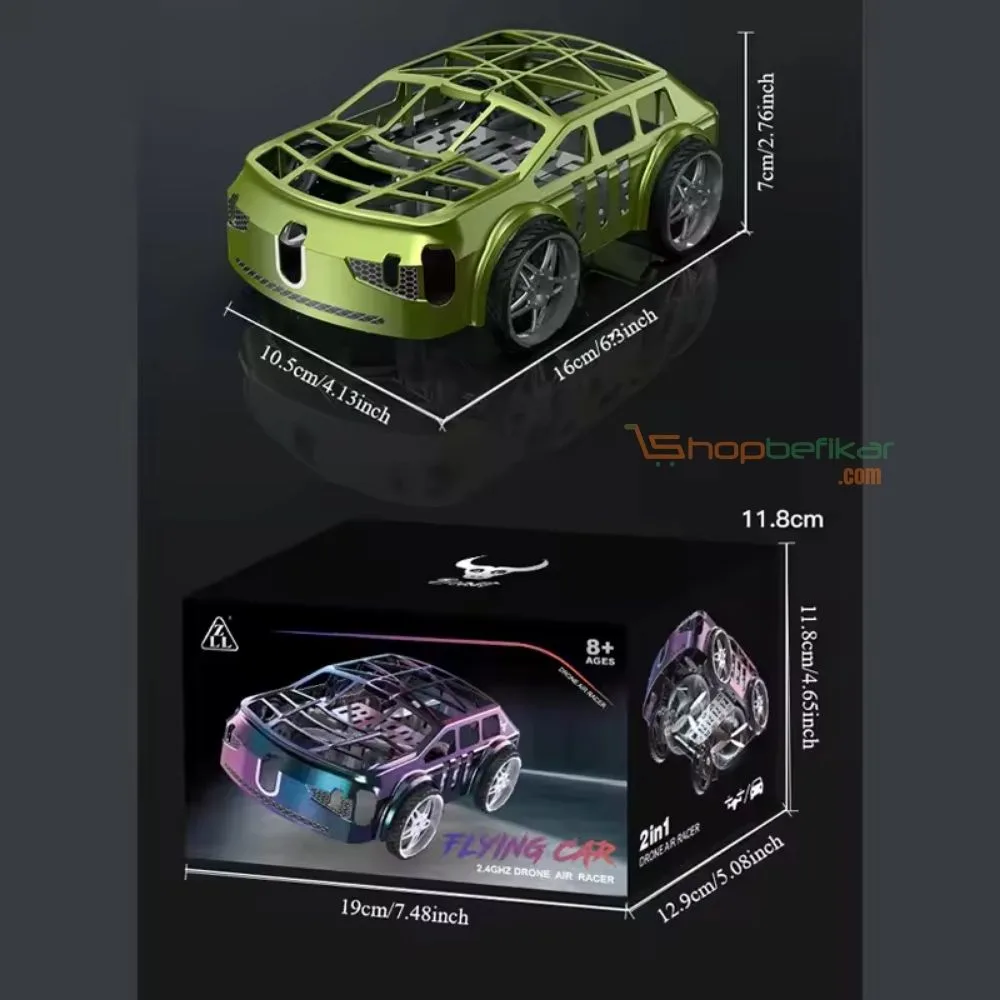 SG900Pro 2-in-1 RC Flying Car | Air-Ground Drone Vehicle | 1 Player | Age 8+ | 20 Min Play - Image 2