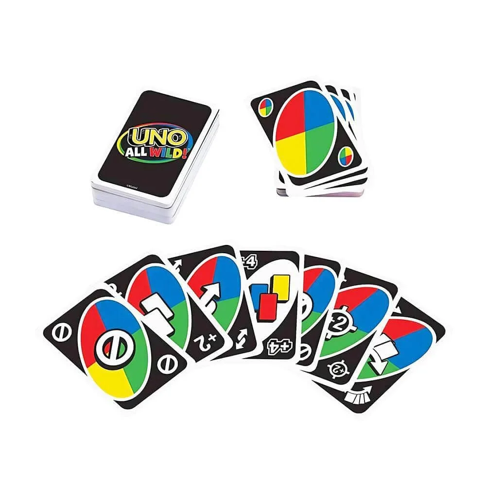 UNO All Wild Card Game | Action-Packed UNO with Only Wild Cards | Family Party Game | Age 7+ - Image 3