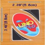 UNO H2O Card Game | Waterproof Plastic UNO Cards | Travel & Outdoor Family Game | Age 7+ - Image 3