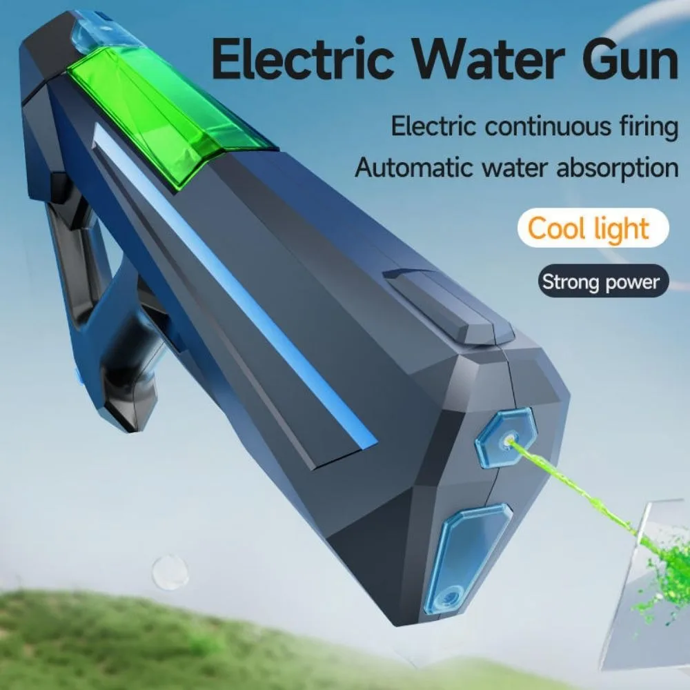 Electric Automatic Water Gun Toy | Battery Powered Holi Squirt Blaster | 1 Player | Age 5+ | Summer Play - Image 9