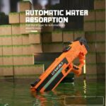 Block Craft Automatic Water Gun Blaster | Long Range Holi Pichkari Toy | 1 Player | Age 6+ | Outdoor Play ( orange) - Image 5