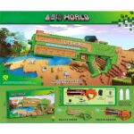 Block Craft Automatic Water Gun Blaster | Long Range Holi Pichkari Toy | 1 Player | Age 6+ | Outdoor Play ( orange) - Image 4