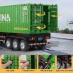 HUINA 1317 1:18 RC Container Truck | 9 Channel Simulation Trailer | 1 Player | Age 6+ | 15 Min Play - Image 6