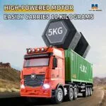 HUINA 1317 1:18 RC Container Truck | 9 Channel Simulation Trailer | 1 Player | Age 6+ | 15 Min Play - Image 3
