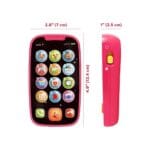 Hola 15 Functions Toy Phone for Kids | Musical Learning Mobile Toy with Lights & Sounds - Image 7