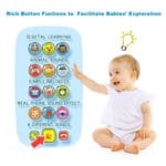 Hola 15 Functions Toy Phone for Kids | Musical Learning Mobile Toy with Lights & Sounds - Image 5