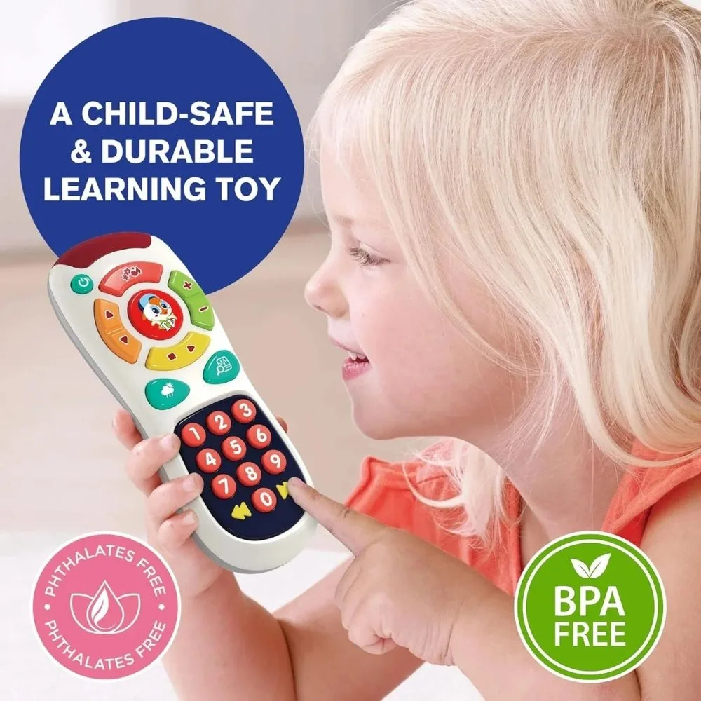 Hola My Remote, My Program Learning Toy | Musical Light-Up Baby Remote | 20 Interactive Buttons - Image 3