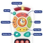 Hola My Remote, My Program Learning Toy | Musical Light-Up Baby Remote | 20 Interactive Buttons - Image 6