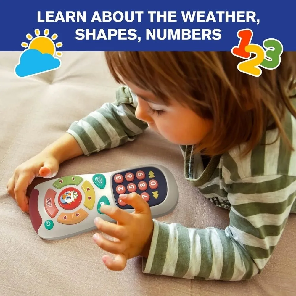 Hola My Remote, My Program Learning Toy | Musical Light-Up Baby Remote | 20 Interactive Buttons - Image 5