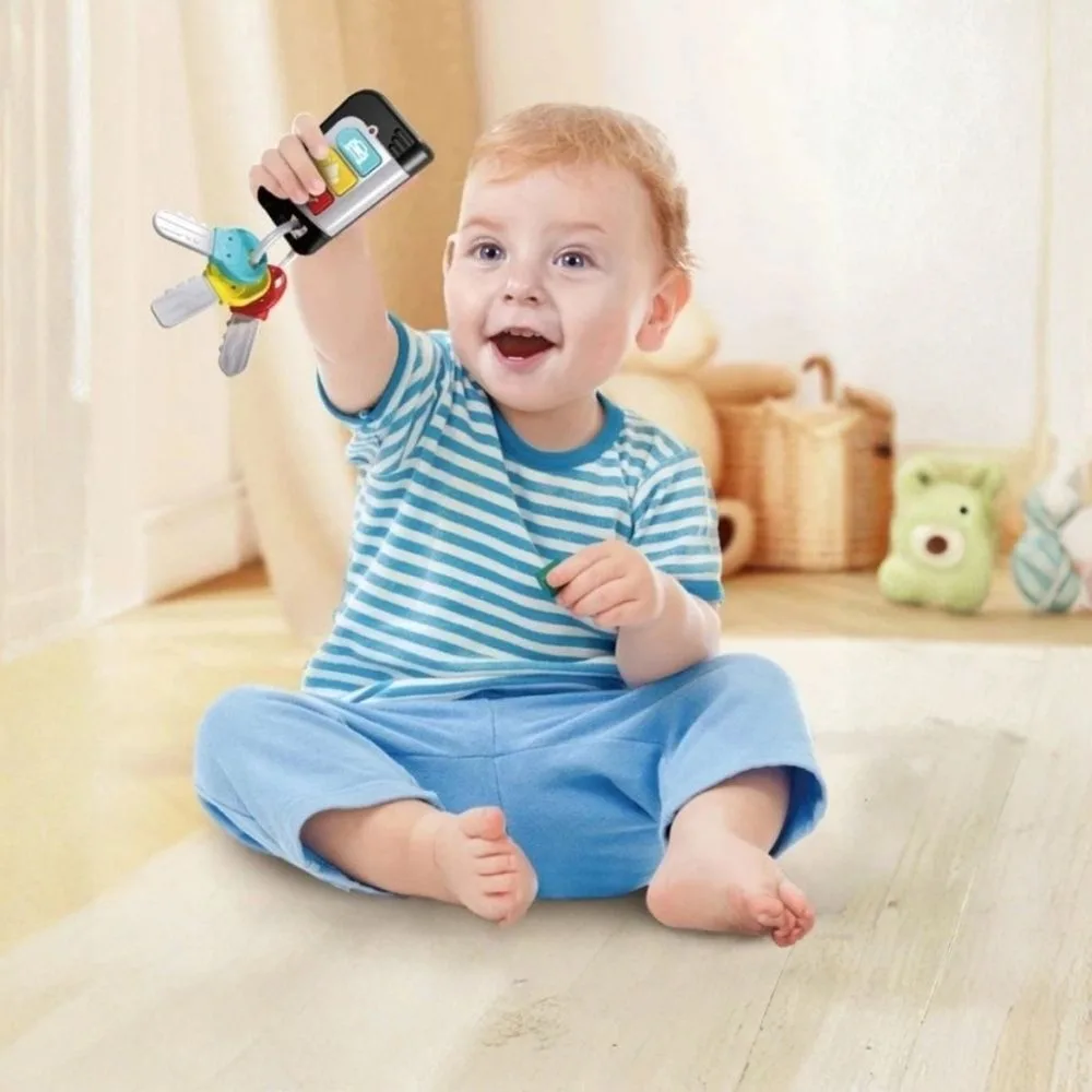 Hola Play & Go Smart Baby Keys Toy | Light & Sound Musical Learning Toy for Toddlers - Image 5