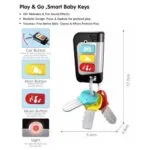 Hola Play & Go Smart Baby Keys Toy | Light & Sound Musical Learning Toy for Toddlers - Image 4