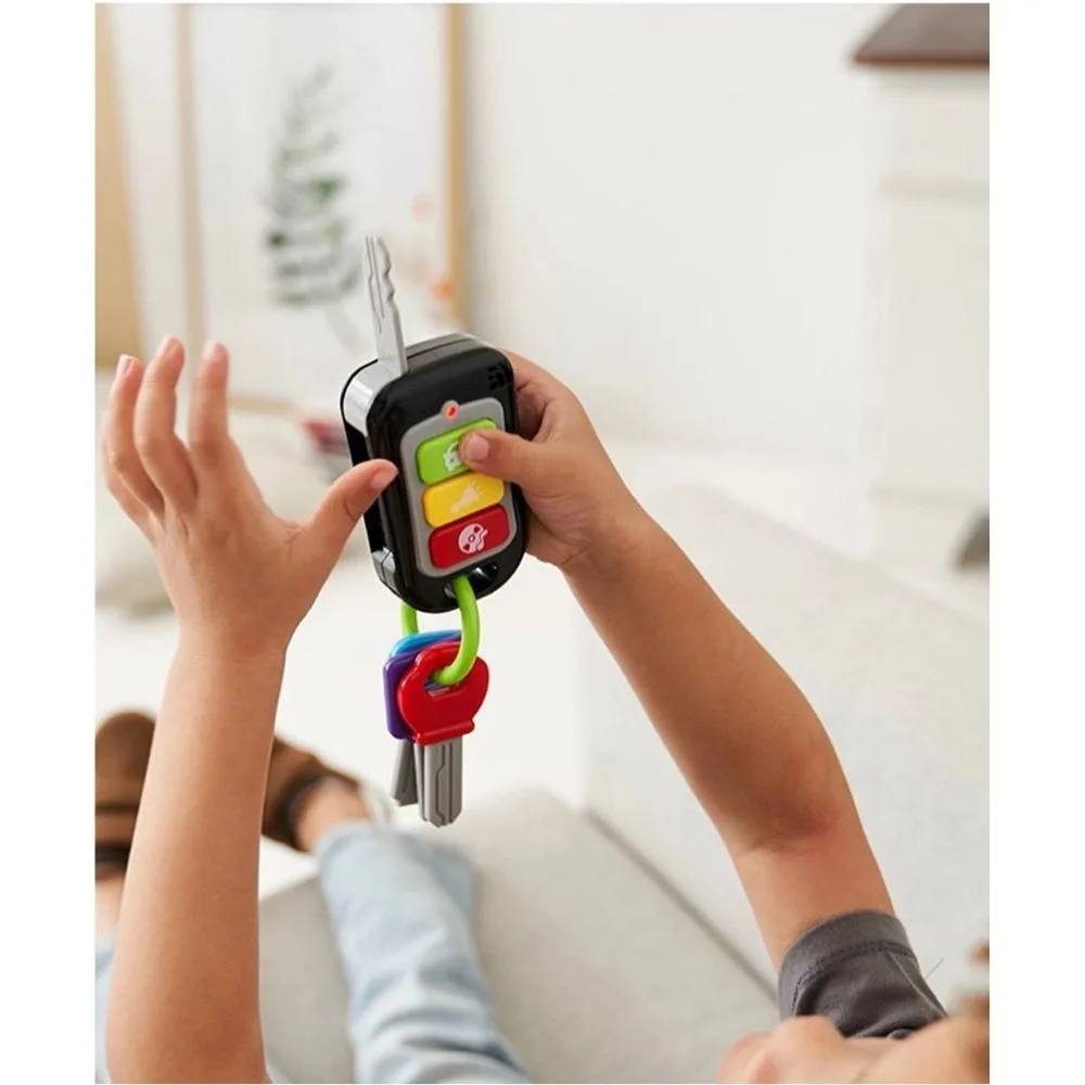 Hola Play & Go Smart Baby Keys Toy | Light & Sound Musical Learning Toy for Toddlers - Image 3