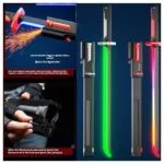 RGB LED Light Katana Sword Toy | Multi-Color Glowing Lightsaber with Sound, Smoke & Spark | Rechargeable | Age 14+ - Image 5