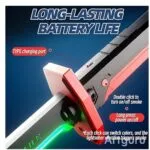 RGB LED Light Katana Sword Toy | Multi-Color Glowing Lightsaber with Sound, Smoke & Spark | Rechargeable | Age 14+ - Image 4