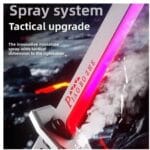 RGB LED Light Katana Sword Toy | Multi-Color Glowing Lightsaber with Sound, Smoke & Spark | Rechargeable | Age 14+ - Image 3