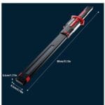 RGB LED Light Katana Sword Toy | Multi-Color Glowing Lightsaber with Sound, Smoke & Spark | Rechargeable | Age 14+ - Image 6