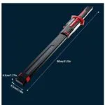 RGB LED Light Katana Sword Toy | Multi-Color Glowing Lightsaber with Sound, Smoke & Spark | Rechargeable | Age 14+ - Image 6