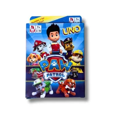 UNO Paw Patrol Card Game | Kids Cartoon Theme Family Game | 2–10 Players | Age 7+