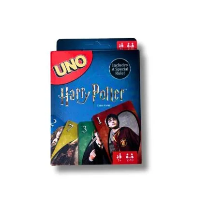 UNO Harry Potter Card Game | Magical Themed Family Card Game | 2–10 Players | Age 7+