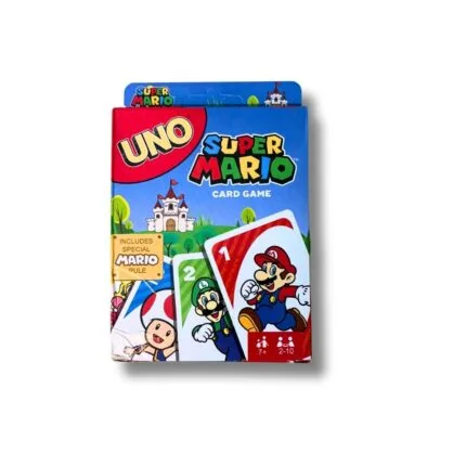 UNO Super Mario Card Game | Adventure Theme Family Card Game | 2–10 Players | Age 7+