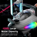 Double Barrel Electric Water Gun Blaster | Flame Light Gatling Pichkari | 1 Player | Age 6+ | Holi Play - Image 7