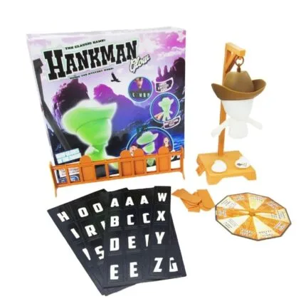Buy Hankman Glow Magnetic Hangman Word Guessing Game in India | Glow in the Dark Travel Toy | Shopbefikar