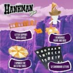 Hankman Glow Magnetic Hangman Word Game | Glow-In-The-Dark Travel Toy | Word Guessing Puzzle for Kids 6+ - Image 6