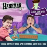 Hankman Glow Magnetic Hangman Word Game | Glow-In-The-Dark Travel Toy | Word Guessing Puzzle for Kids 6+ - Image 2