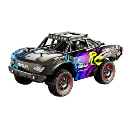 High Speed 1:16 4WD RC Rally Car with LED Lights