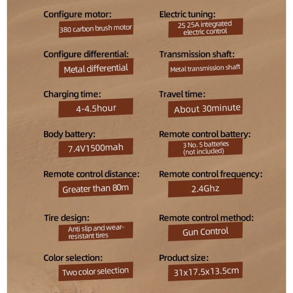 SUCHIYU Rally RC Car 1:16 | High-Speed 4WD Off-Road Racing Car | 1 Player | Age 8+ | 20 Min Play ( Black) - Image 8